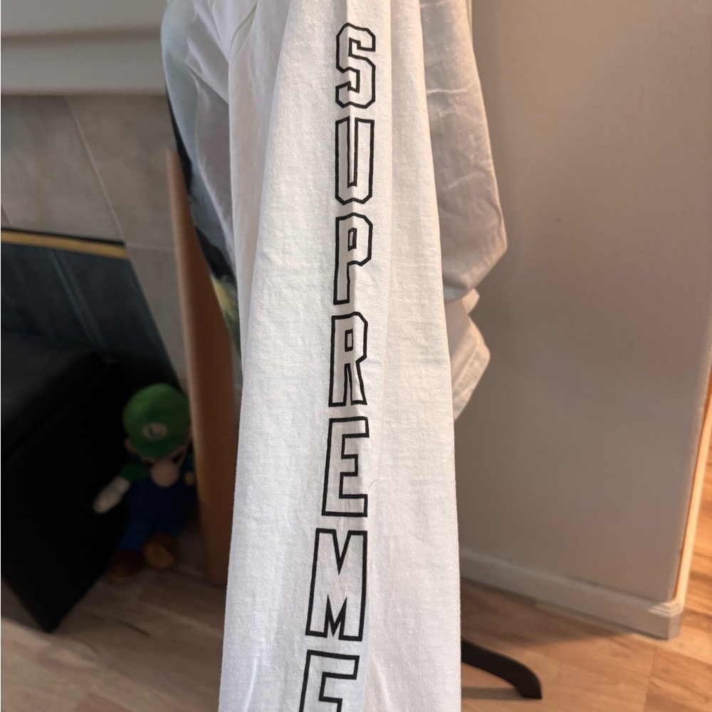 Supreme Mike Kelly Long Sleeve Shirt size medium good condition. A rare find! - Picture 5 of 7